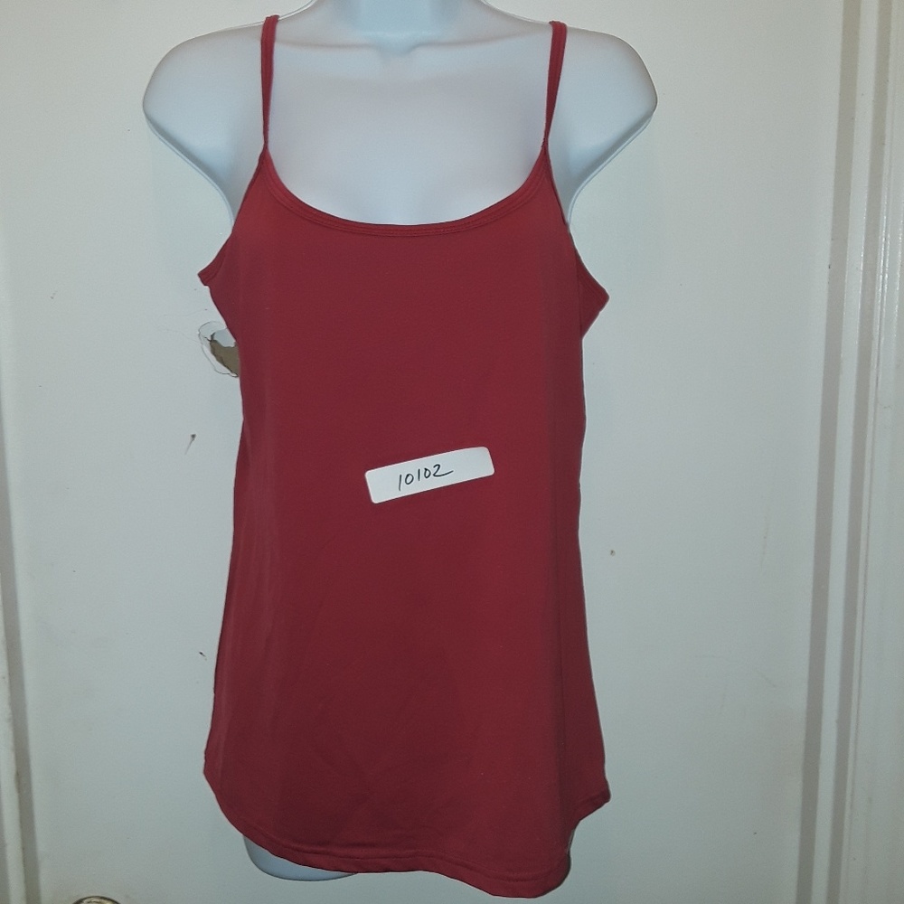 Tag above camisole